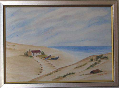 Cottage among the dunes by Eliza