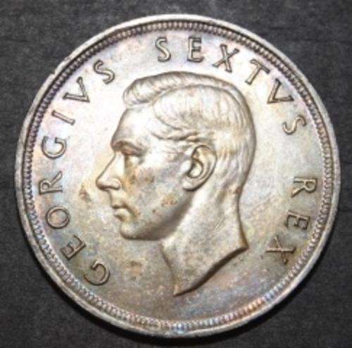 1951 CROWN!! TONED BUT GREAT DETAILED COIN!!