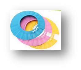 Pink Shower/Bath Shampoo Caps for Baby