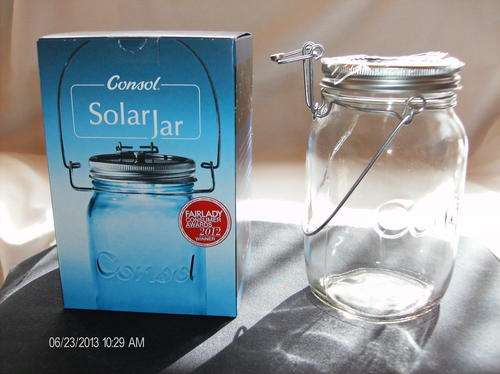 * SOLAR LAMP JARS *