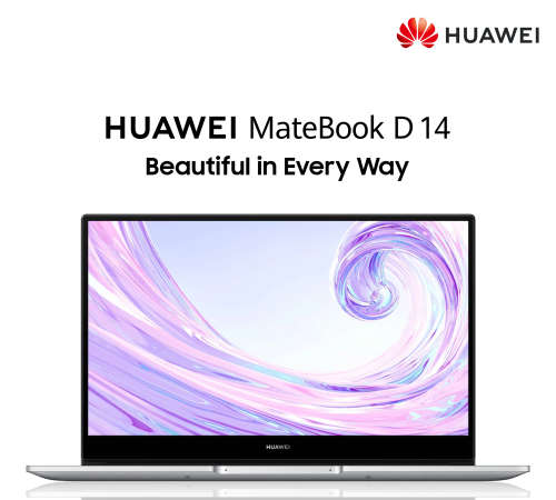 Huawei Matebook D14 I5 8GB RAM 512GB SSD Storage Laptop