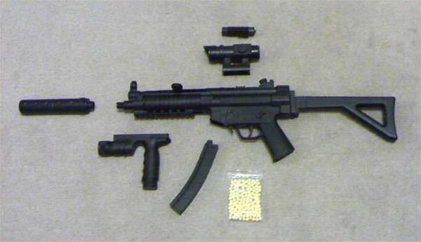 Galaxy G.50 Airsoft SMG (bb / pellet / gun / pistol / rifle)