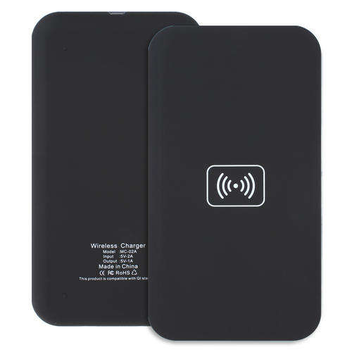 Qi Wireless Charger Transmitter Charging Pad - BLACK