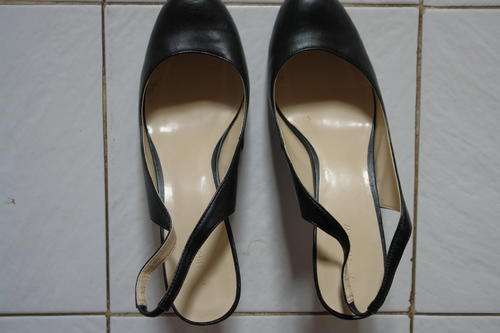 STUDIO W. Black Slingback Heels Size 8