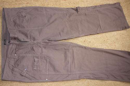 GREY LONG CARGO PANTS ZETA- 44