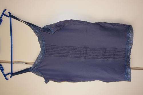 GREY ELASTINE / LACE VEST- PENNY C- XXL/XXXL
