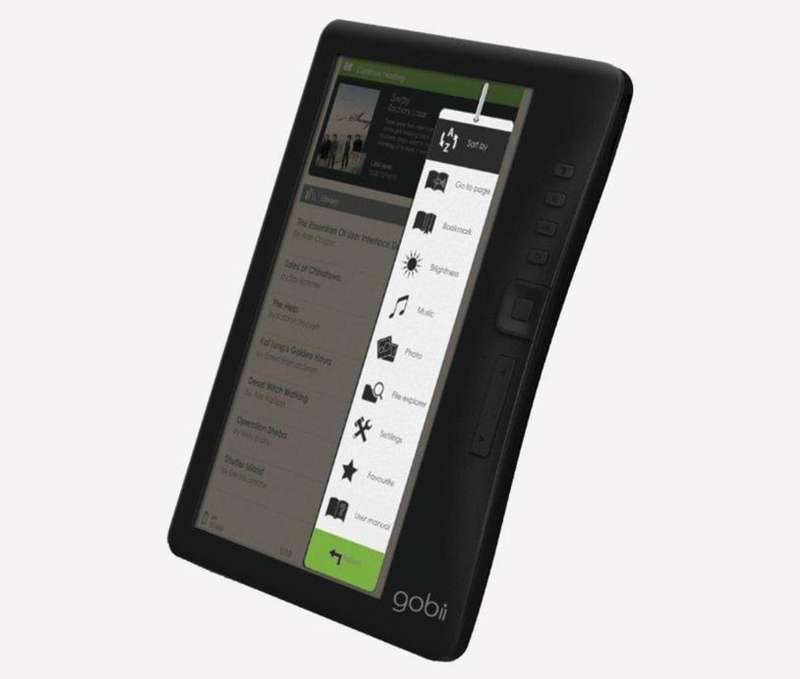 BRAND NEW Gobii 7" colour LCD e-reader + R120 ebook voucher