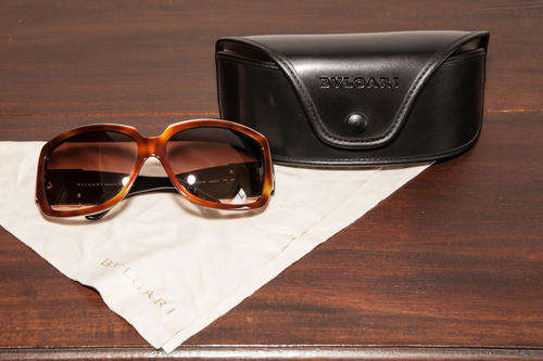 Authentic Bvlgari sunglasses.