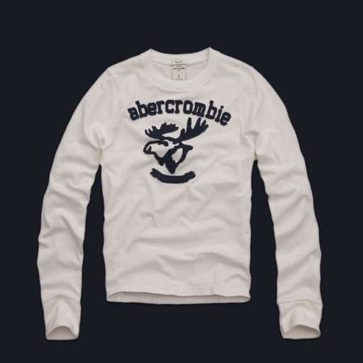 - A&F ABERCROMBIE FITCH - MEN'S LONG SLEEVE T  - SIZE  X LARGE -