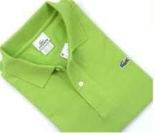 Lacoste - Golf Shirt - Lime Green - Size no6 -  X Large -  Regular Fit  - Just In -