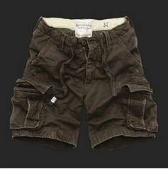 - Abercrombie & Fitch - Cargo Shorts - Size 36 - NEW -