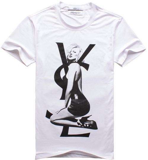 Free Shipping - YSL - summer T shirts - New Arrival - Size Large -