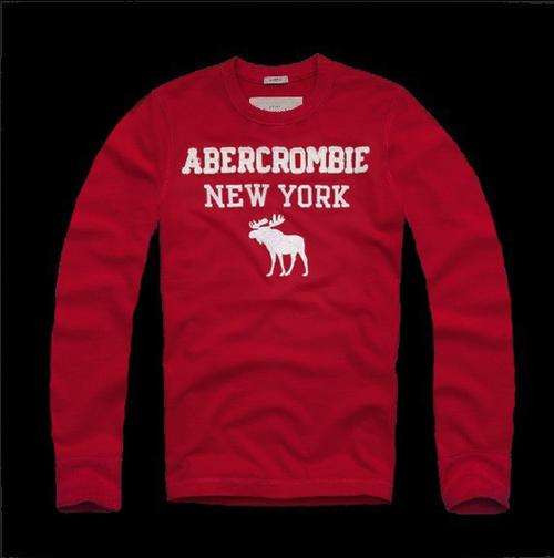 - A&F ABERCROMBIE FITCH - MEN'S LONG SLEEVE T  - SIZE LARGE -
