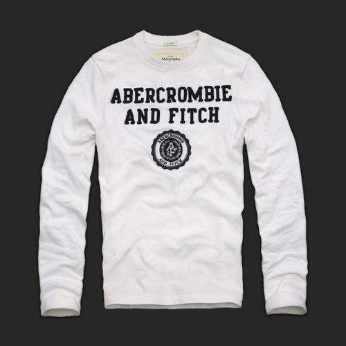 - A&F ABERCROMBIE FITCH - MEN'S LONG SLEEVE T  - SIZE X LARGE -