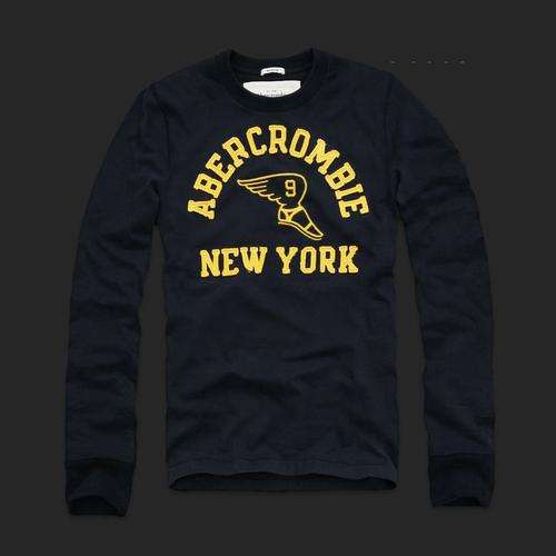 - A&F ABERCROMBIE FITCH - MEN'S LONG SLEEVE T  - SIZE X LARGE -
