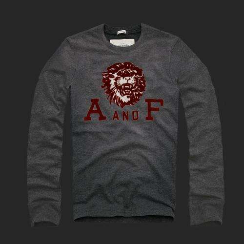 - A&F ABERCROMBIE FITCH - MEN'S LONG SLEEVE T  - SIZE Medium -