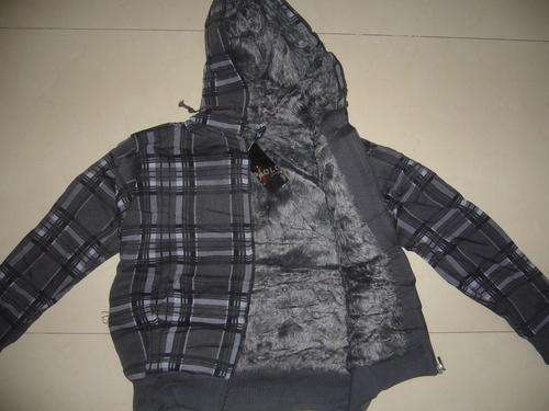 PAOLO - BLACK & GREY HOODED JACKET - SIZE MEDIUM - WINTER IS HERE DONT MISS THIS -