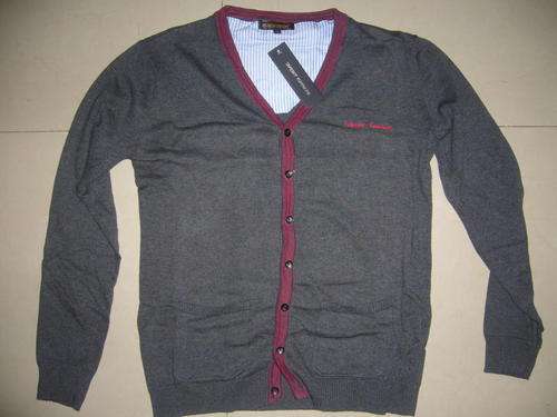 TAKESHY KUROSAWA - CARDIGAN - DARK GREY - SIZE LARGE - NEW -