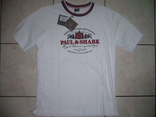 PAUL & SHARK - T SHIRT - SIZE LARGE - NEW - WITH TAGS -