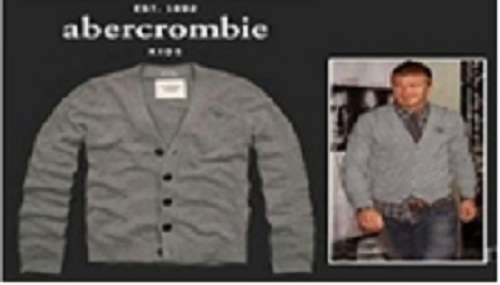 Abercrombie & Fitch - Cardigan - Grey - Size X Large - New Arrival -