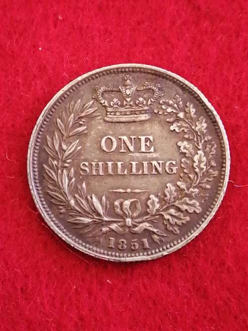 1851 One shilling Great Britain