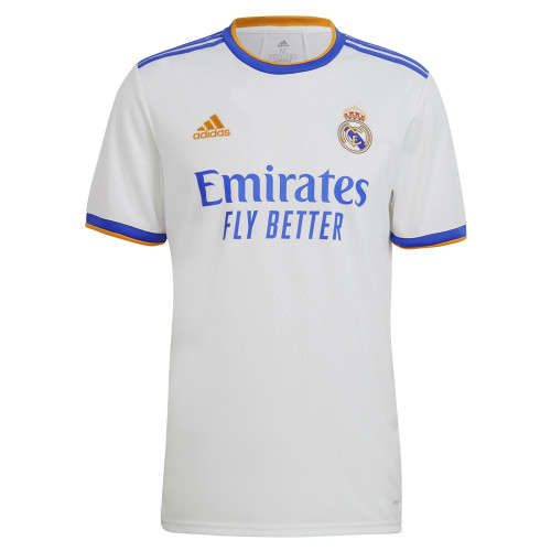 Real Madrid Home Jersey 2021/22 + (Optional customized T-Shirt Name and Shirt Number)