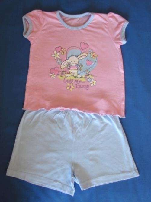 Woolies Babes - girls sleepwear set - 18 to 24 months - 95% cotton, 5% organic cotton