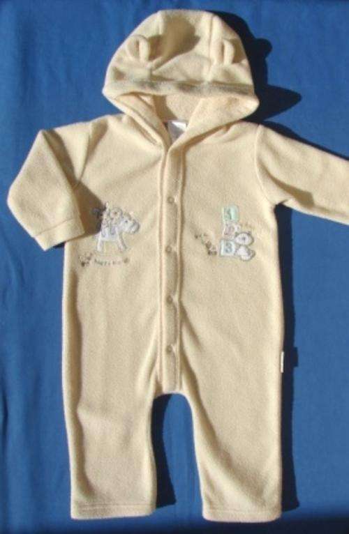 123 - neutral warm baby grow  - 6 to 9 months - 100 % polyester