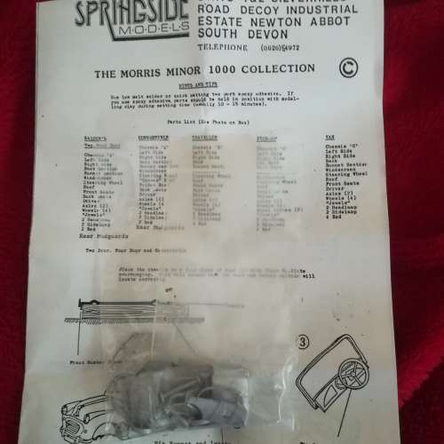 Morris Minor 1000 by Springside Models