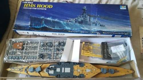 Trumpeter HMS Hood 1/350 (parts project)