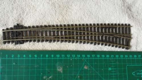 Peco Curved Right Hand Points/Turnouts