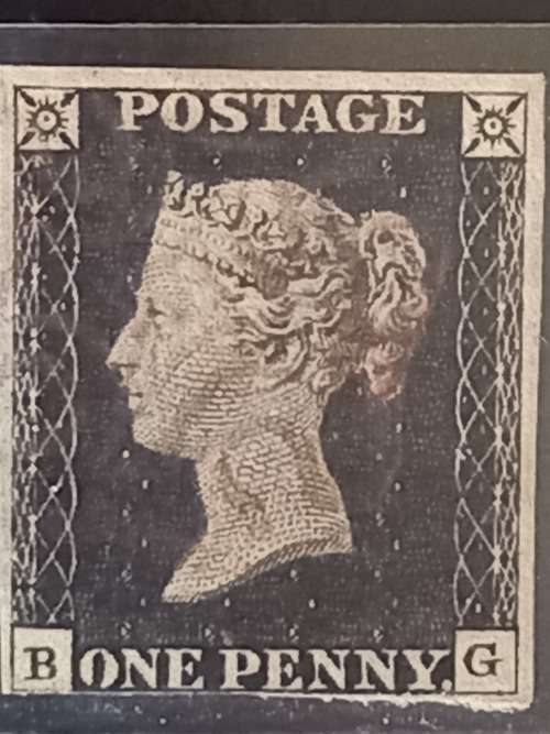 Penny Black Great Britain 1840 Misprint Error?