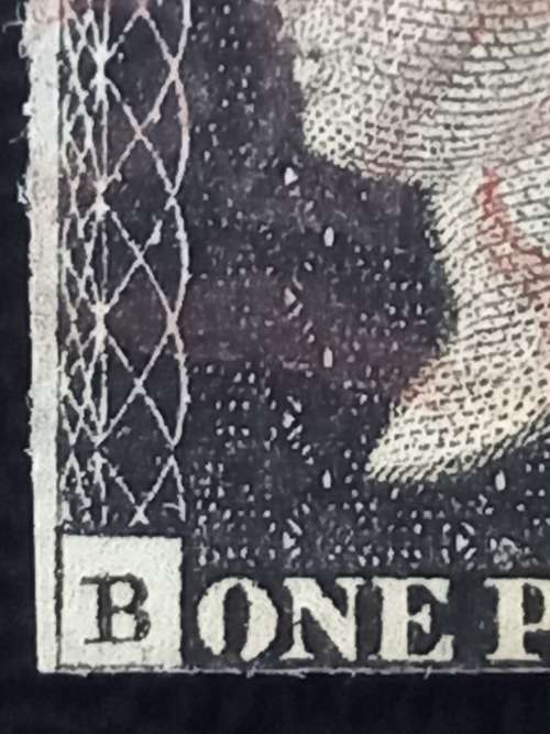 Penny Black Great Britain 1840 Misprint Error?