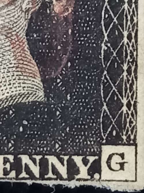 Penny Black Great Britain 1840 Misprint Error?