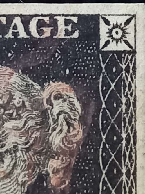 Penny Black Great Britain 1840 Misprint Error?