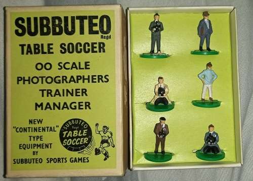 Subbuteo Table Soccer Manager, Trainer etc