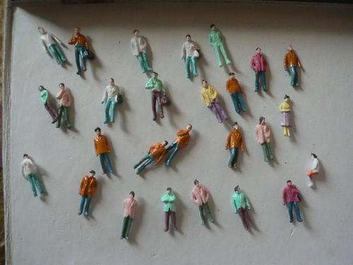 Model Train People, perfect for diorama...