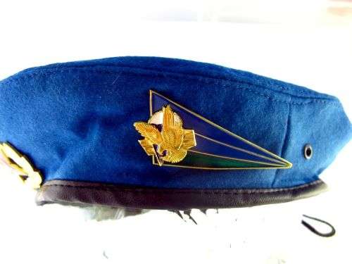 Original Russian Army Paratrooper Beret with Special Forces Badge. 100% Authentic.