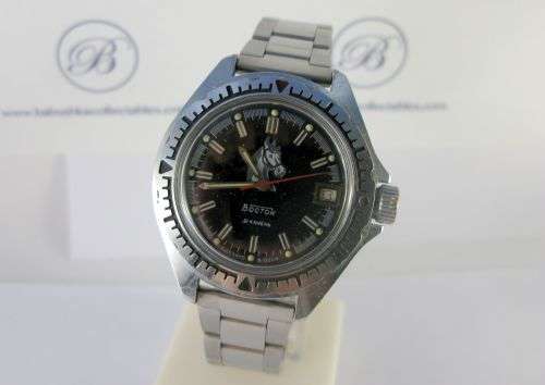 RARE ISSUE! Old Vintage Original Russian AUTOMATIC Watch Vostok USSR Military Factory. 1970-s.