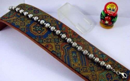 Vintage 925 Sterling Silver Bracelet. Made in Italy