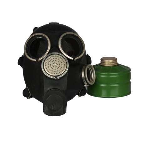 Original Russian (USSR) Army Full Gas Mask Kit with Bag. Mint Condition. 1990-s.