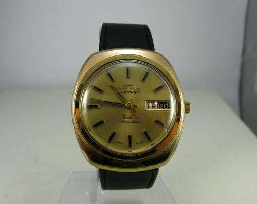 Vintage Collectable Bently Automatic Cosmotimer Swiss made gents watch nice