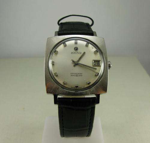 RARE VINTAGE ROAMER STINGRAY 600 AUTOMATIC WATCH