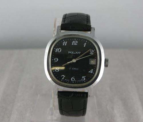 RARE VINTAGE POLJOT RUSSIAN WATCH USSR 1970.