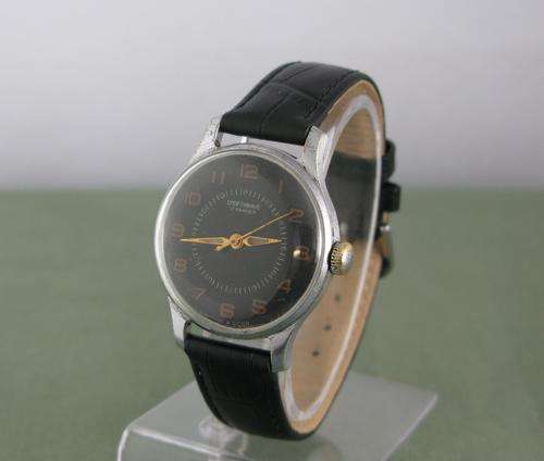 Rear Soviet Russian Poljot watch "Sportivnie"with chronometer function! 1960.