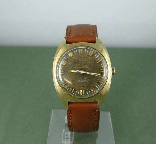 RARE VINTAGE POLJOT RUSSIAN WATCH USSR 1970-s. Export Model.