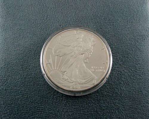 1998 American Eagle One Ounce Silver Bullion One Dollar Coin. USA.