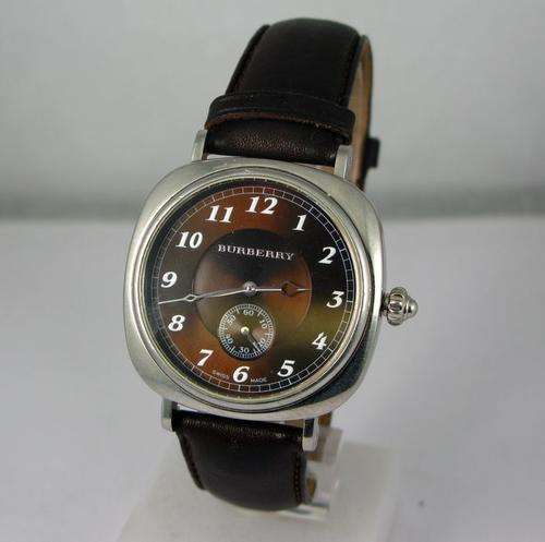 Vintage Original Burberry Men's Watch. Swiss Made. BARGAIN!