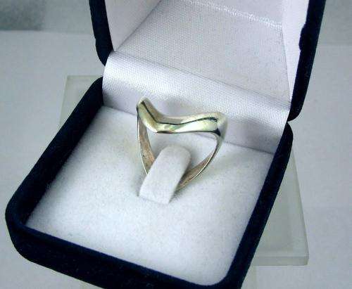 Unusual Stylish Sterling Silver Vintage Ring