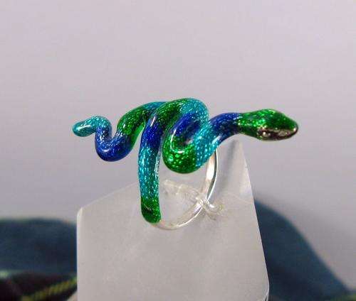 Traditional Russian Faberge Art Guilloche Enamel 925 Silver Jewelry Ring. Hand Made in Russia.